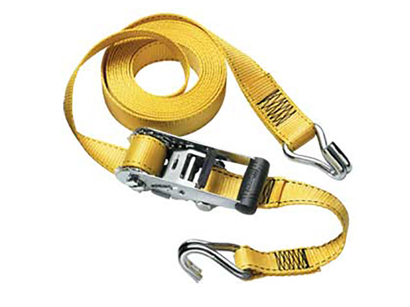 Master Lock MLK3058E Ratchet Tie-Down, J-Hooks