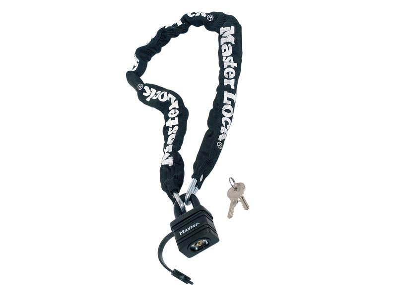 Master Lock MLK8390PRO Weather Tough 40mm Padlock & Chain 90cm x 6mm