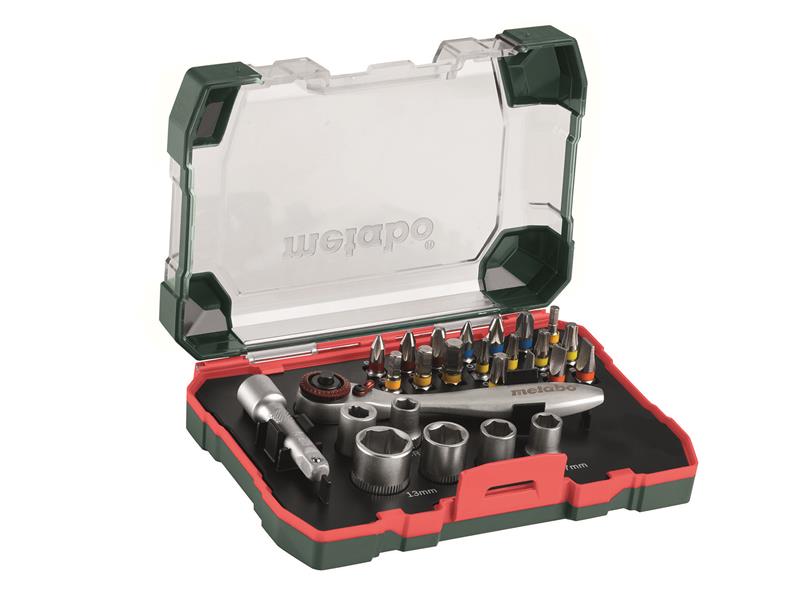 Metabo MPT626701 Bit Set, 26 Piece