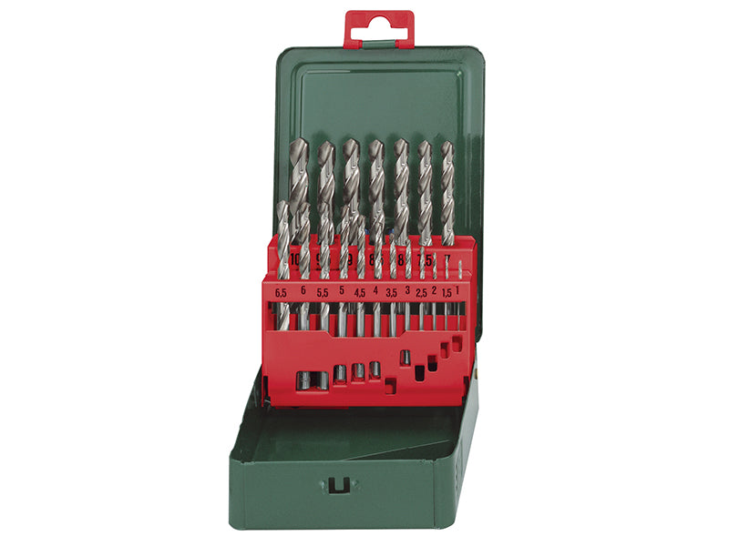 Metabo MPT627153 HSS-G Twist Drill Bit Set 19 Piece