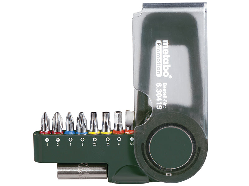 Metabo MPT630419 Bit Set, 9 Piece