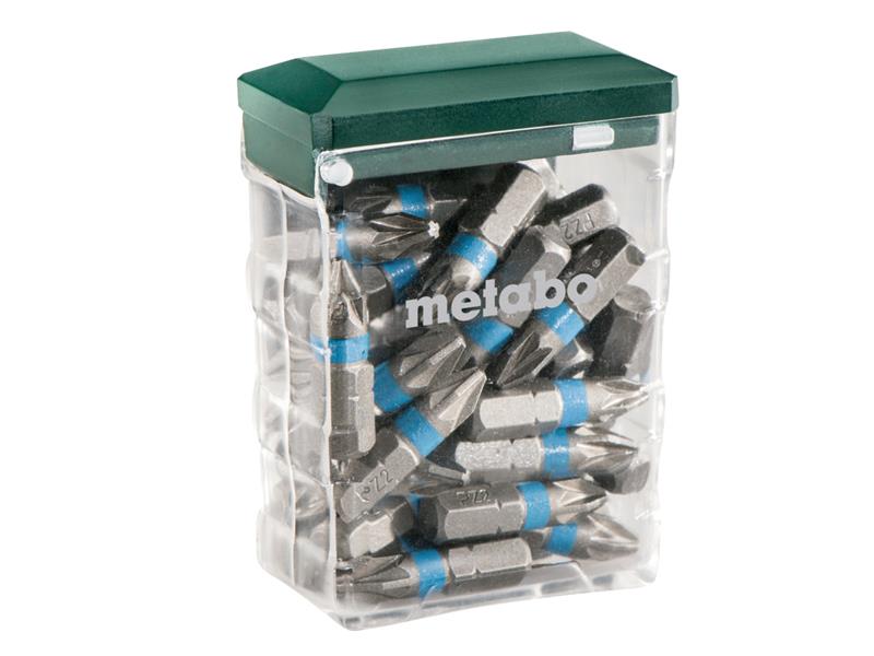 Metabo MPT711000 Bit Box Pozi Bits PZ2 x 25mm (25)