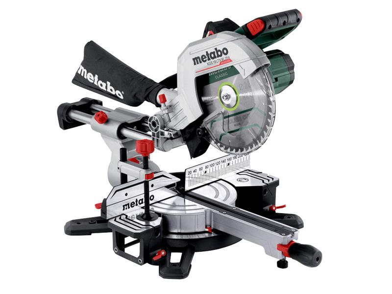 Metabo MPTKGS18254 KGS 18 LTX BL 254 Brushless Mitre Saw 18V 1 x 4.0Ah Li-ion
