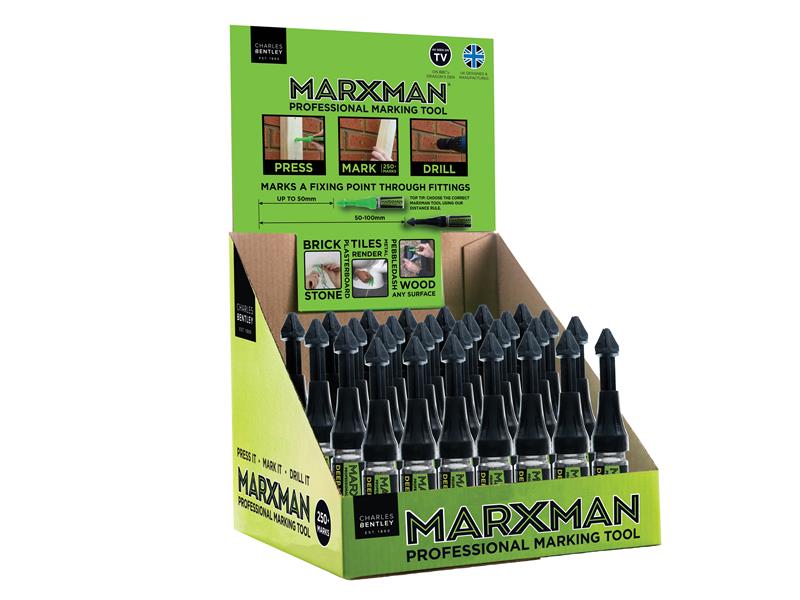 Marxman MRXDEEP30GRN MarXman Deep Hole Professional Marking Tool (CDU of 30)