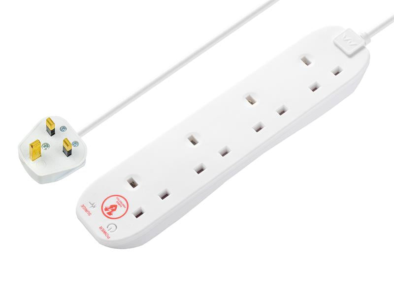 Masterplug MSTSRG4210 Surge Protected Extension Lead 2m