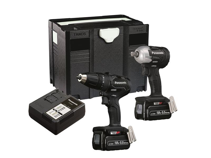 Panasonic PANC242LJ EYC242LJ2G31 Twin Pack 18V 2 x 5.0Ah Li-ion