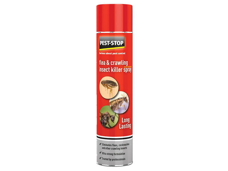 Pest-Stop (Pelsis Group) PRCPSFCIK Flea & Crawling Insect Killer Spray 300ml