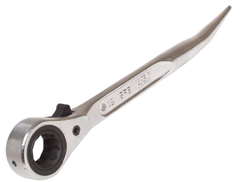 Priory PRI604 604 Reversible Ratchet Spanner Podger 19 x 21mm Steel