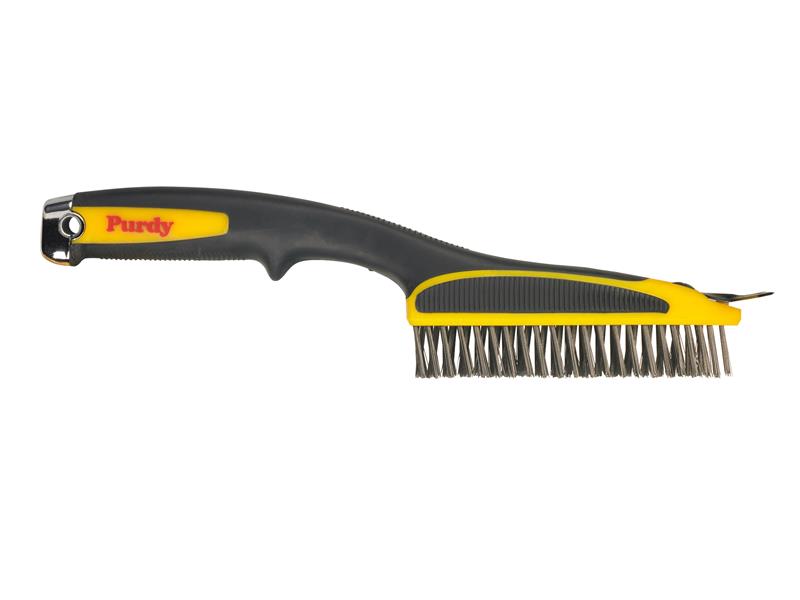 Purdy® PUR140910100 Short Handled Wire Brush 11in