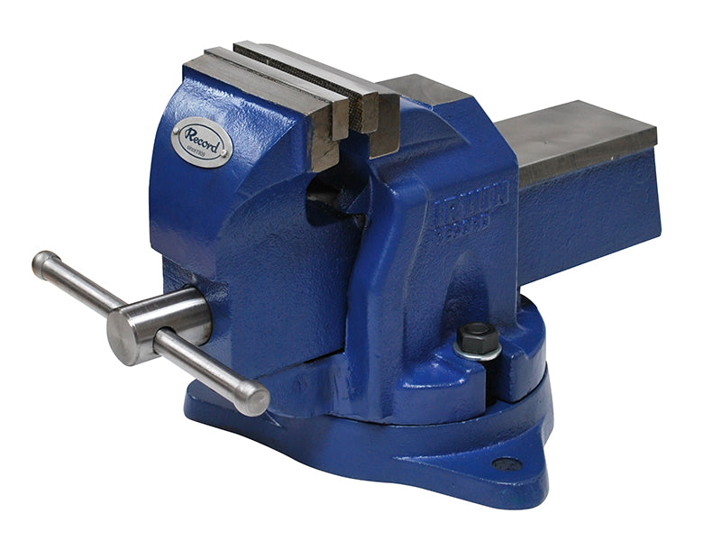 IRWIN® Record® REC6TON6VS Workshop Vice with Anvil, Swivel Base