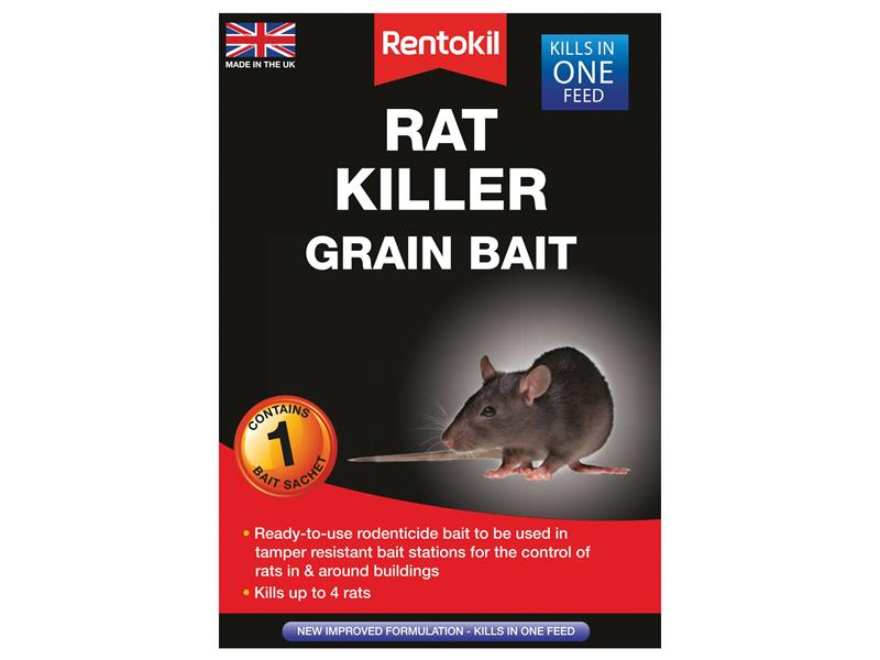 Rentokil RKLPSR31 Rat Killer Grain Bait