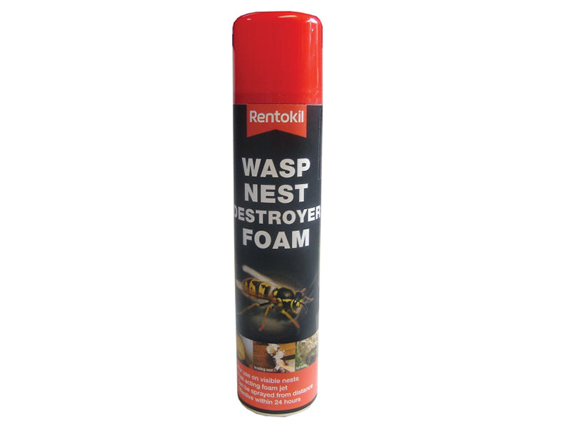 Rentokil RKLPSW97 Wasp Nest Destroy Foam Aerosol 300ml