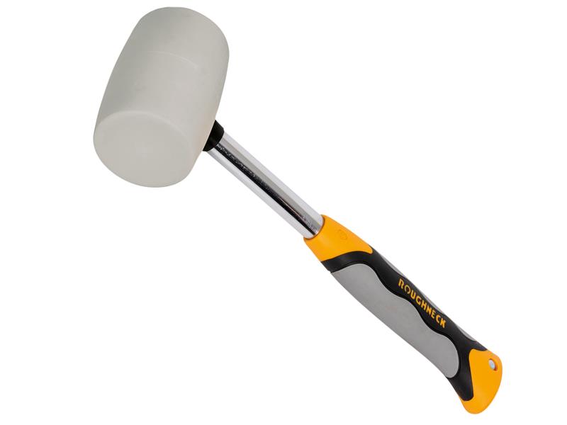 Roughneck ROU61216 White Rubber Mallet, Non-Marking