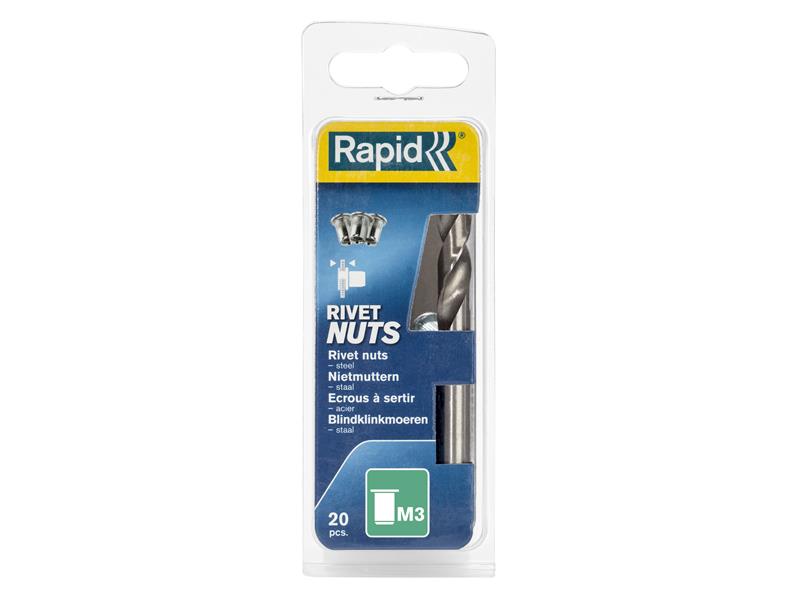 Rapid RPD5000670 Steel Rivet Nuts