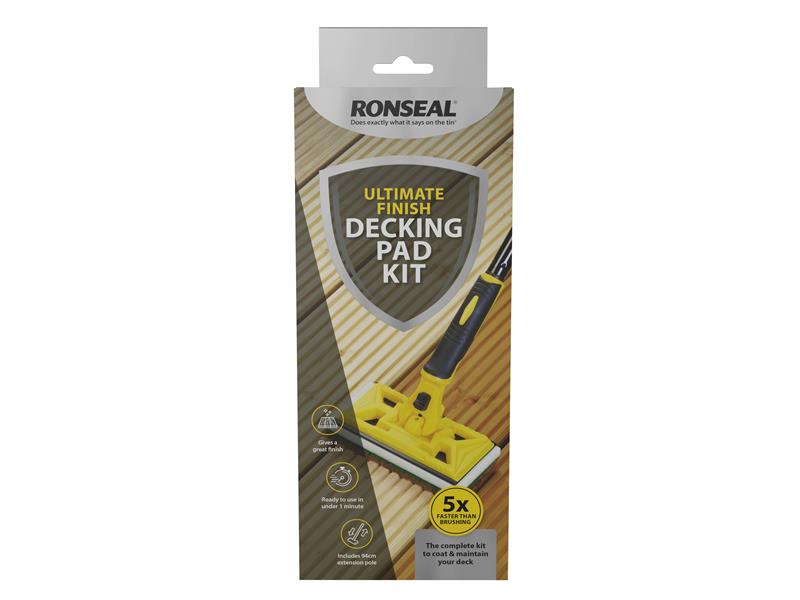 Ronseal RSLDA Ultimate Finish Decking Pad Kit