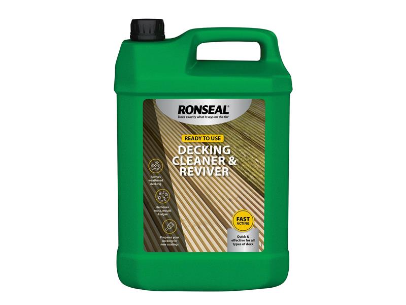 Ronseal RSLDC Decking Cleaner & Reviver 5 litre