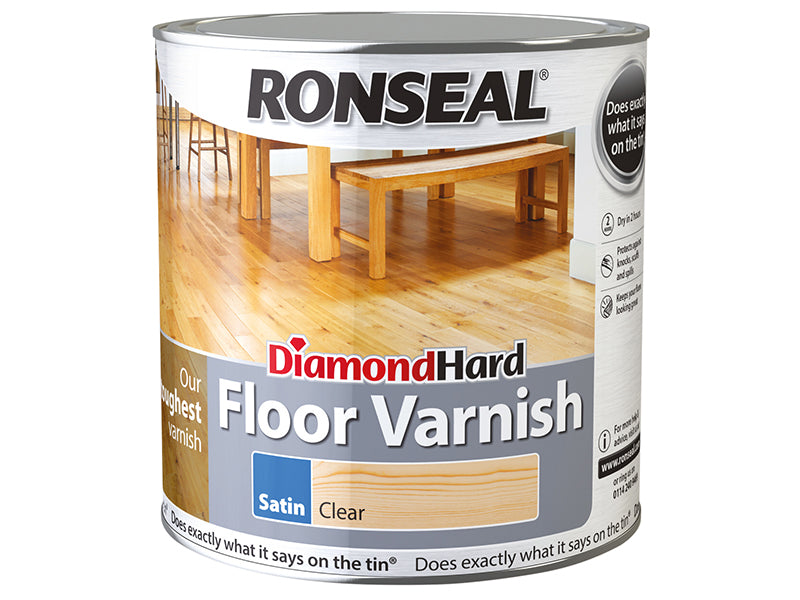 Ronseal RSLDHFVG25L Diamond Hard Floor Varnish