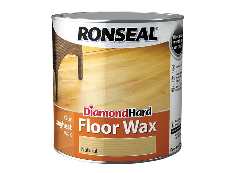 Ronseal RSLDHFWAP25L Diamond Hard Floor Wax