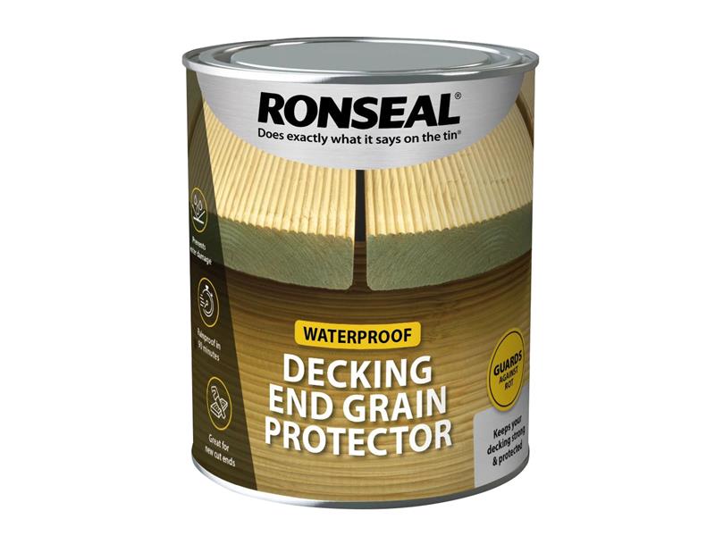 Ronseal RSLEGP750 Decking End Grain Protector Green 750ml