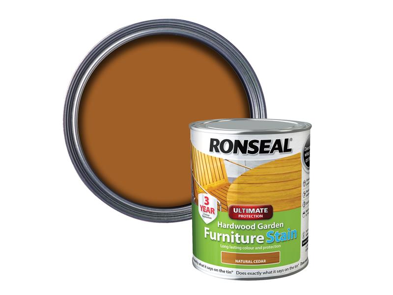 Ronseal RSLHWFSRT50 Ultimate Protection Hardwood Furniture Stain