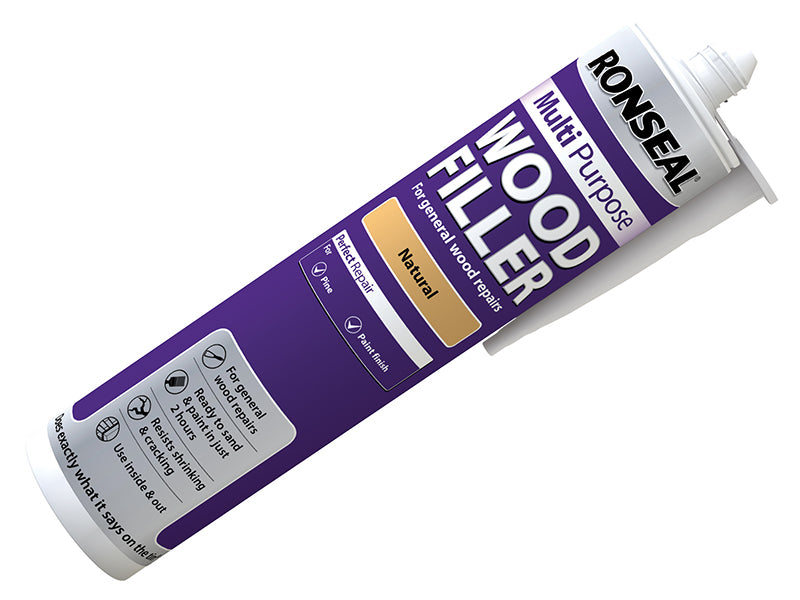 Ronseal RSLMPWFD310 Multipurpose Wood Filler Cartridge