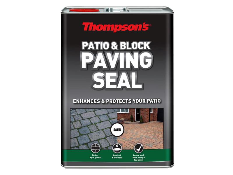 Ronseal RSLPBPSWL5L Thompson's Patio & Block Paving Seal