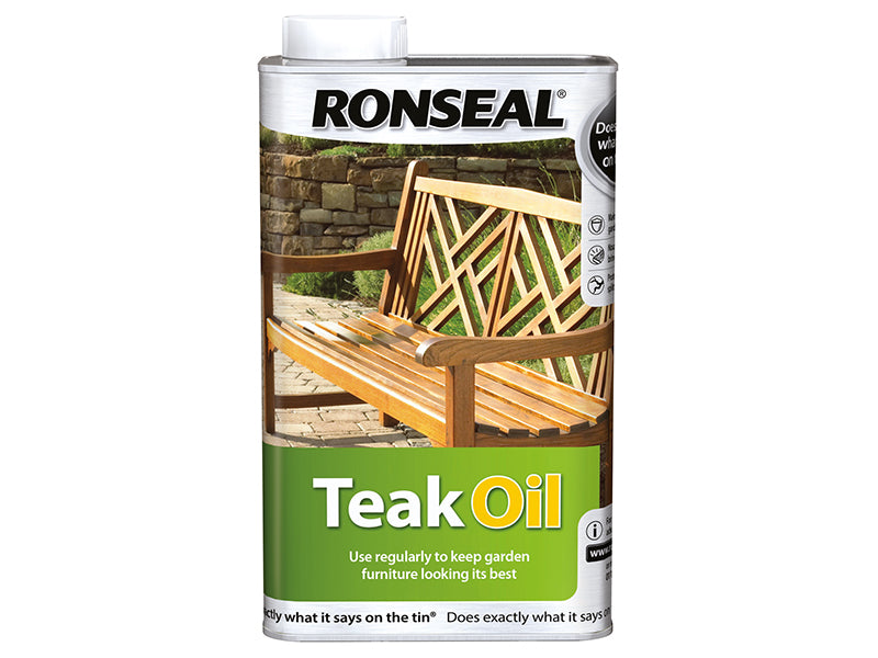Ronseal RSLTO1L Garden Furniture Teak Oil