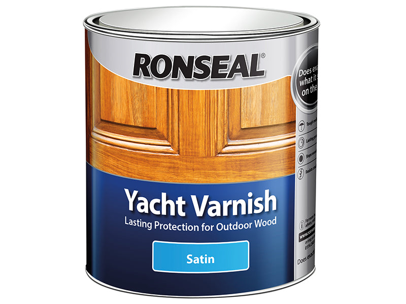 Ronseal RSLYVG1L Exterior Yacht Varnish