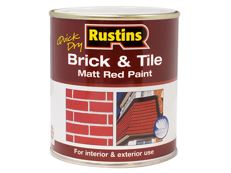 Rustins RUSBTPMR250Q Quick Dry Brick & Tile Matt Paint
