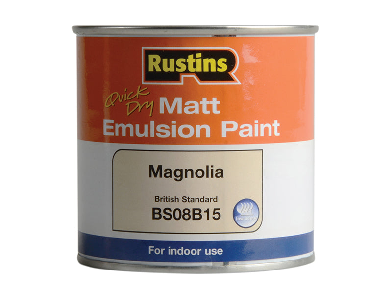 Rustins RUSMEM250 Quick Dry Matt Emulsion Paint