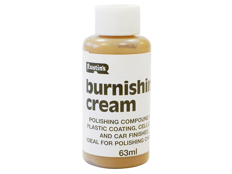 Rustins RUSPCBUSM Plastic Coating Burnishing Cream 63ml
