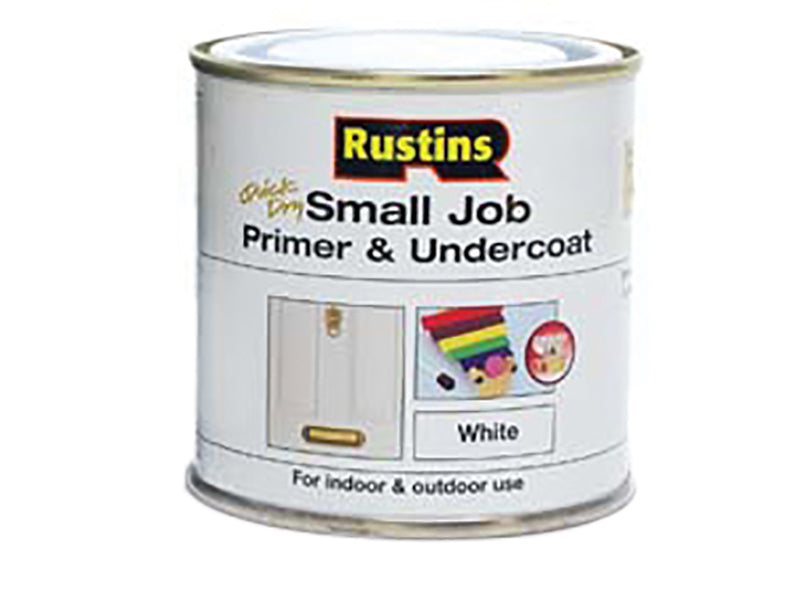 Rustins RUSSJPUWH250 Small Job Primer & Undercoat