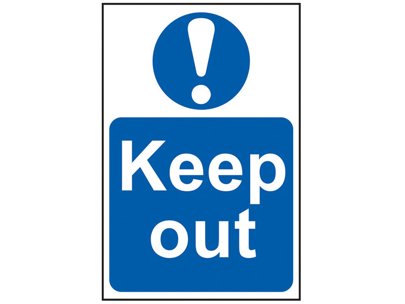 Scan SCA0255 Sign: Keep Out