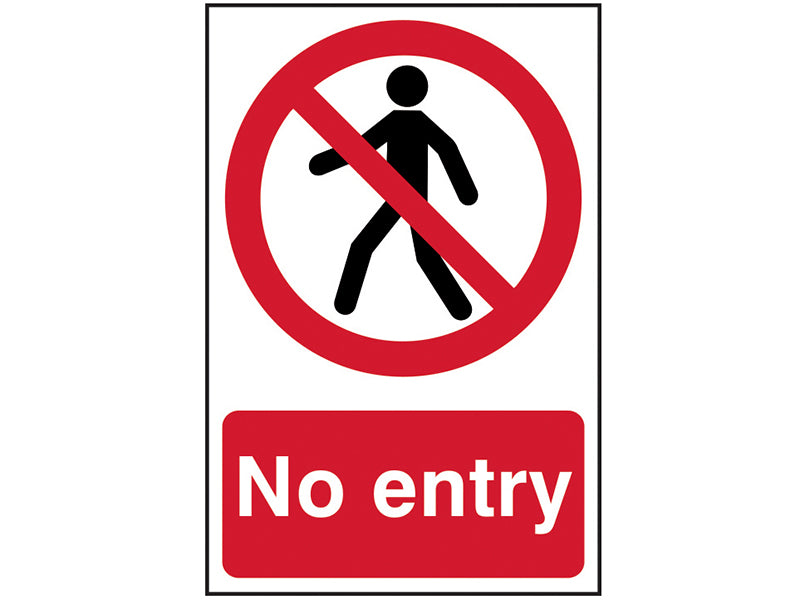 Scan SCA0600 Sign: No Entry