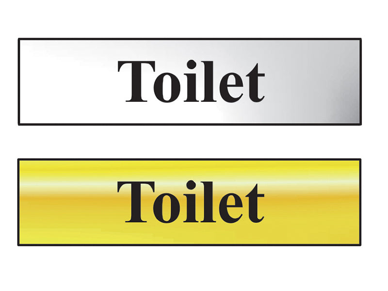 Scan SCA6051 Bathroom Sign 200 x 50mm