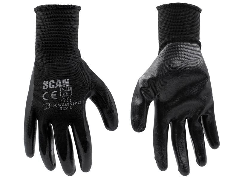Scan SCAGLOINSP12 Seamless Inspection Gloves
