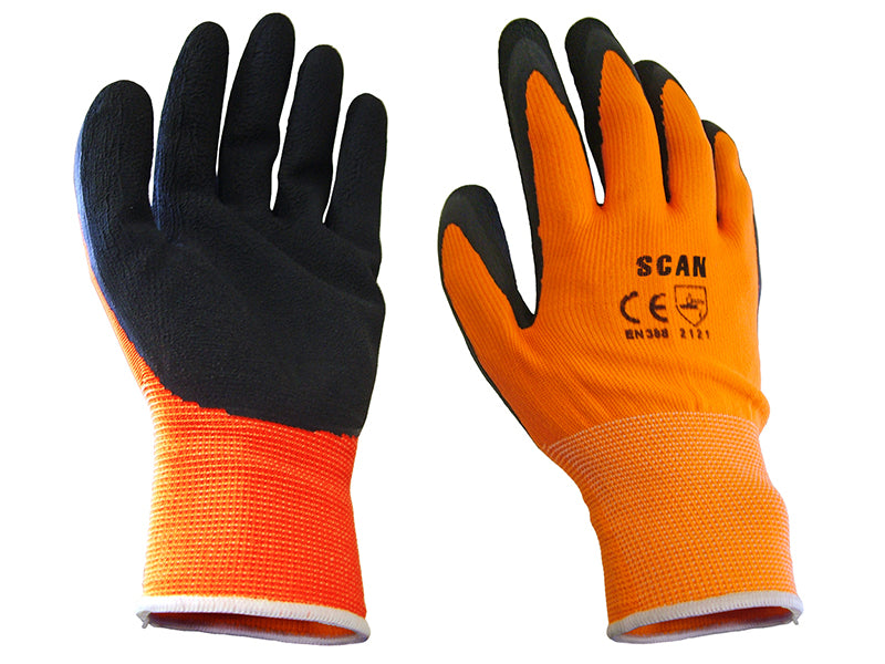 Scan SCAGLOLATYL Foam Latex Coated Gloves