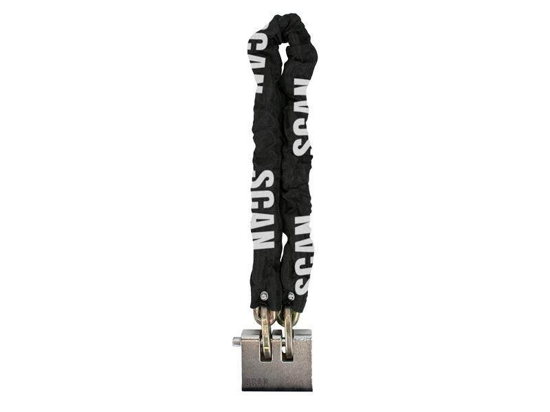 Scan SCAPLCHSET Heavy-Duty Chain 1m x 9mm + Armoured Padlock