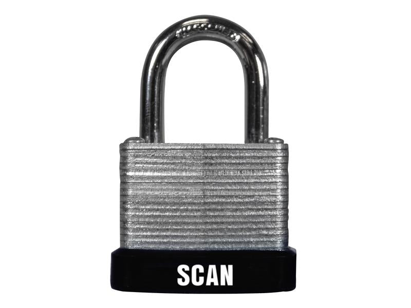 Scan SCAPLLAM30 Laminated Steel Padlock