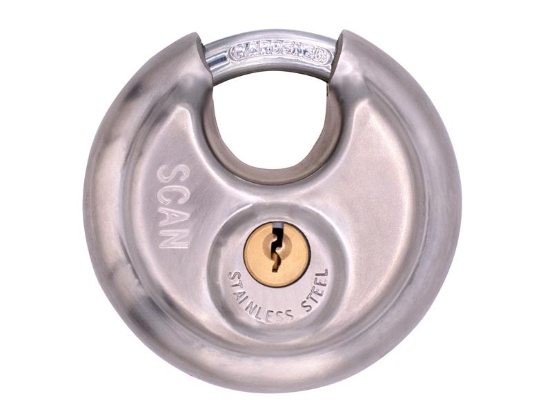Scan SCAPLSS70DIS Stainless Steel Disk Type Padlock