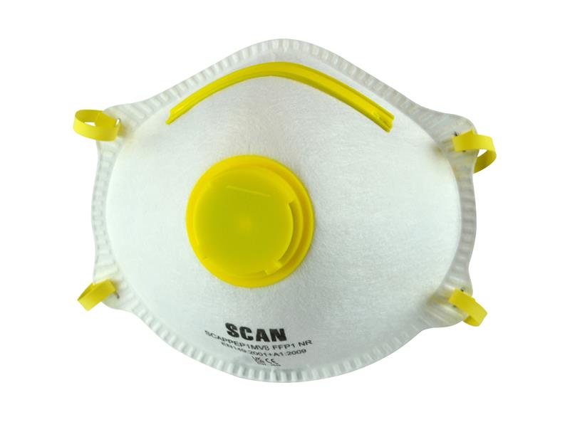 Scan SCAPPEP1MV Moulded Disposable Valved Mask
