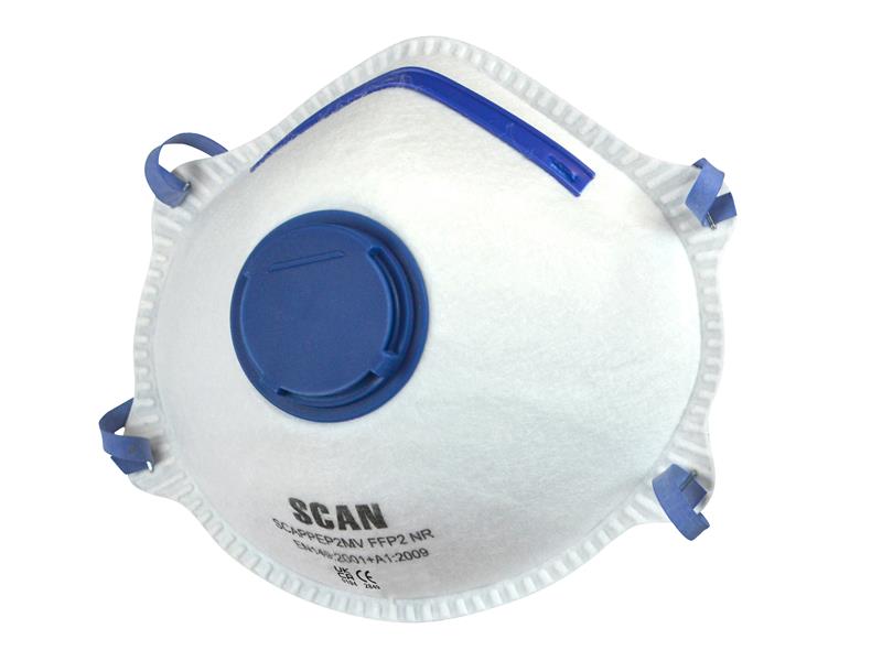 Scan SCAPPEP2MV Moulded Valved Disposable Mask