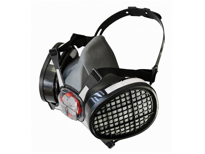 Scan SCAPPERESPA1 Twin Half Mask Respirator & Cartridges