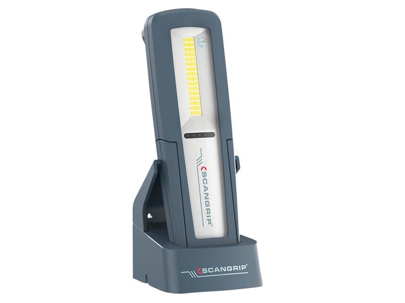 SCANGRIP® SCG036208 UNIFORM Rechargeable Work Light with Charging Base 200 lumens