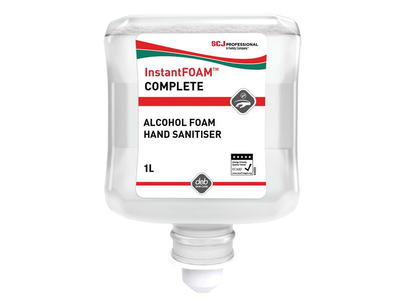 SC Johnson Professional SCJDIS1000ML InstantFOAM® Complete Hand Sanitiser Cartridge 1 litre