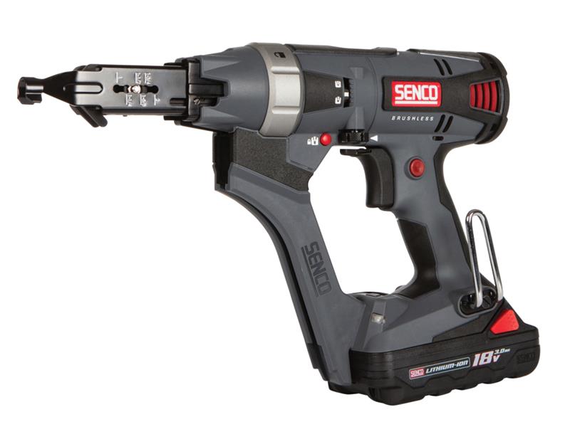 Senco SEN10B7001N DS522-18V DuraSpin® Auto-Feed Screwdriver 18V 2 x 3.0Ah Li-ion