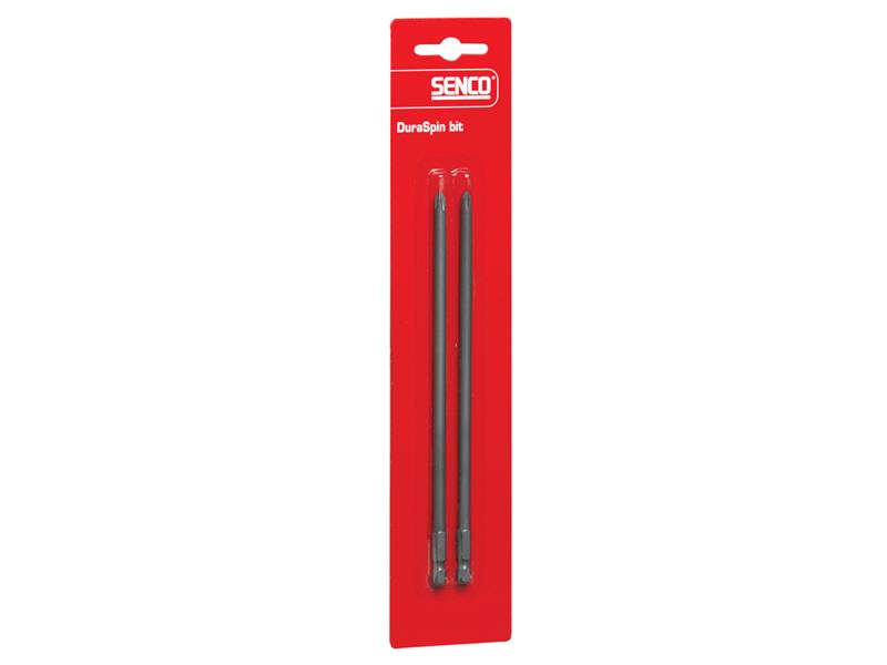 Senco SENEA0400B DS722 DuraSpin® Screwdriver Bit - Phillips PH2 (Pack 2)