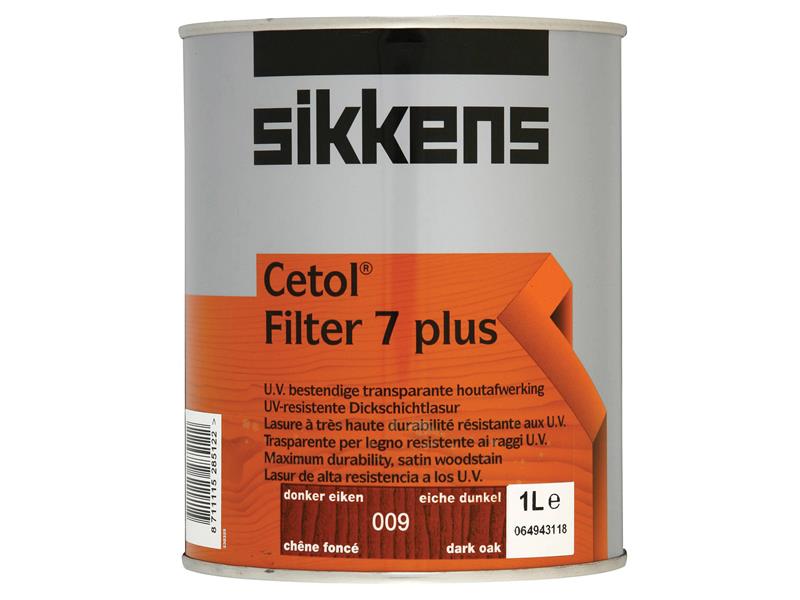 Sikkens SIKCF7PLO1L Cetol Filter 7 Plus Translucent Woodstain