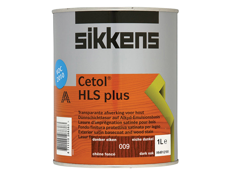 Sikkens SIKCHLSPLO1L Cetol HLS Plus Translucent Woodstain