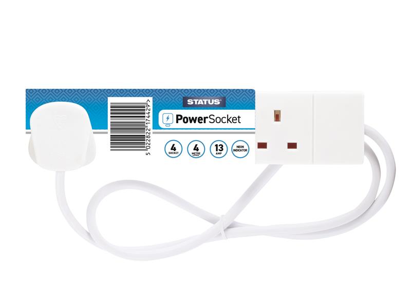 Extension Lead, Neon Indicator